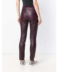 Lorena Antoniazzi Skinny Leather Trousers