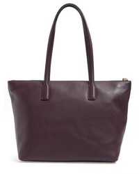 Kate Spade New York Young Lane Nyssa Leather Tote Burgundy