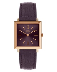 Henry London Heritage Leather Watch