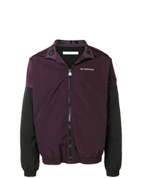 Dark Purple Lightweight Bomber Jacket