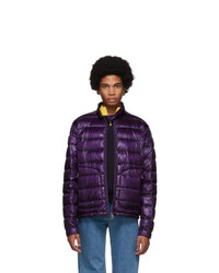 Dark Purple Lightweight Puffer Jacket