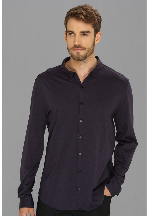 John varvatos discount long sleeve shirt