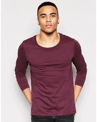 Dark Purple Long Sleeve T-Shirt