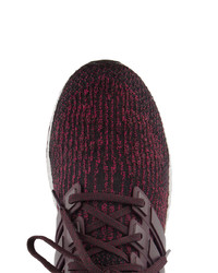 adidas Burgundy Ultraboost Sneakers