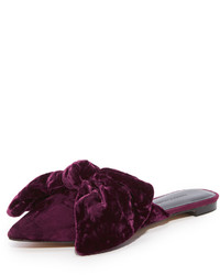 Rebecca Minkoff Alexis Bow Mule Slippers