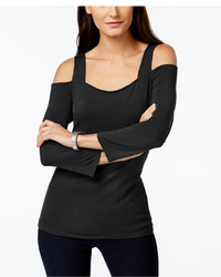 INC International Concepts Cold Shoulder Top Only At Macys