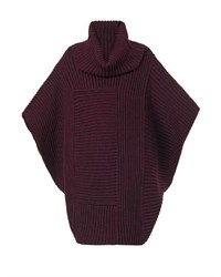 Joseph Oversized Chunky Knit Roll Neck Sweater
