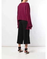 Federica Tosi V Neck Loose Knit Sweater