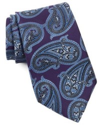 Nordstrom Shop Paisley Twill Silk Tie