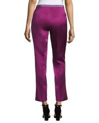 Etro Cropped Sateen Pants