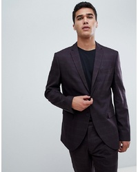 Selected Homme Slim Patch Pocket Suit Jacket In Check