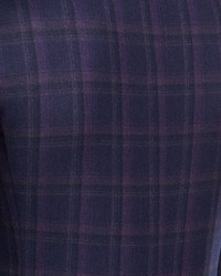 Canali Plaid Wool Two Button Sport Coat