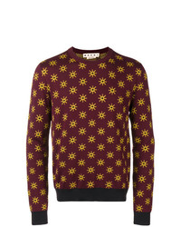 Marni Star Patterned Sweater