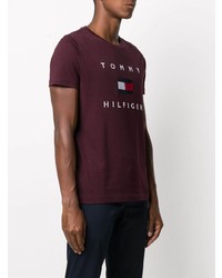 Tommy Hilfiger Flag Print T Shirt