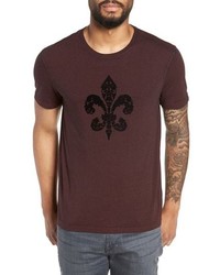 John Varvatos Star USA John Varvatos Fleur De Lis Graphic T Shirt