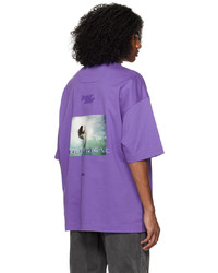 Juun.J Purple Mouvet T Shirt