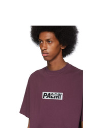 Palm Angels Purple Palm T Shirt