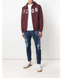 DSQUARED2 Icon Print Hoodie