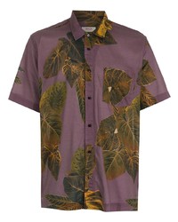 OSKLEN Leaf Print Shortsleeved Shirt