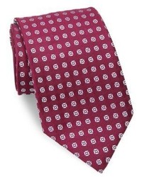 Charvet Abstract Floral Silk Tie