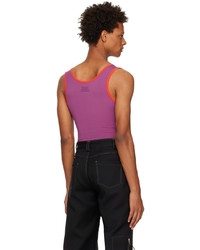 Sunnei Purple Everyday Stretchy Tank Top