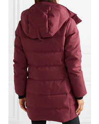 Canada Goose Annecy Hooded Quilted Shell Down Coat