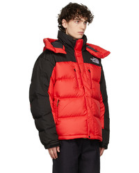 The North Face Red Black Down Himalayan Jacket