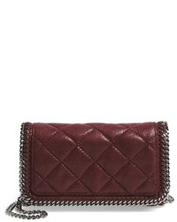 Dark Purple Quilted Leather Bag