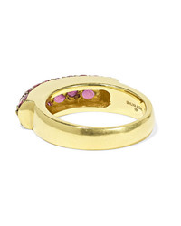 Sylva & Cie 18 Karat Gold Ruby Ring