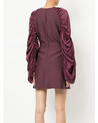 Roksanda Detailed Sleeve Mini Dress