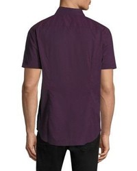 John Varvatos Star Usa Short Sleeve Cotton Shirt