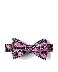 Dark Purple Silk Bow-tie