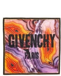 Givenchy Flame Mineral Silk Square Scarf