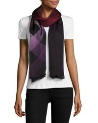 Burberry Ombre Ultra Wash Silk Scarf