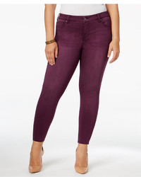 Celebrity Pink Trendy Plus Size Infinite Stretch Colored Wash Jeans