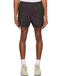 Dark Purple Sports Shorts