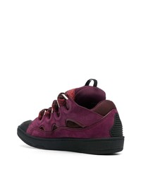 Lanvin Chunky Suede Sneakers