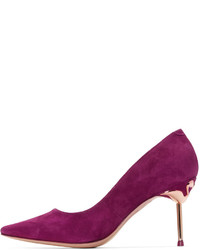Sophia Webster Purple Coco Flamingo Heels