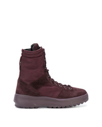 Yeezy Suede Panel Military Boots