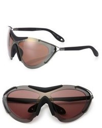 Givenchy 99mm Metal Shield Sport Sunglasses