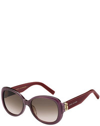 Marc Jacobs Gradient Acetate Butterfly Sunglasses