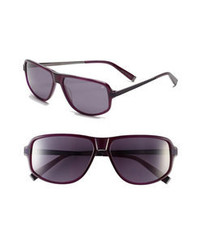 John Varvatos Collection V780 59mm Sunglasses Purple One Size