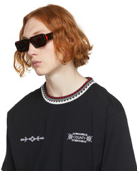 Marcelo Burlon County of Milan Red Black Retrosuperfuture Edition Mestizo Sunglasses