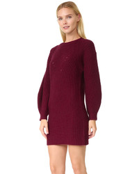 TSE Cashmere Claudia Schiffer X Shaker Sweater Dress