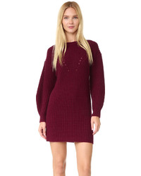 TSE Cashmere Claudia Schiffer X Shaker Sweater Dress