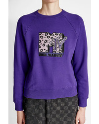 Marc Jacobs Embroidered Cotton Sweatshirt