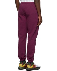 The North Face Purple Kaws Edition Logo Lounge Pants