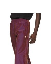 Adidas Originals By Alexander Wang Purple You For E Yeah Exceed The Limit Track Pants