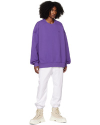 Juun.J Purple Mouvet Sweatshirt