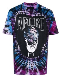 Amiri Tie Dye Cotton T Shirt